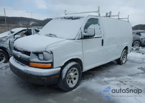 2009 Chevrolet Express 1500 Work Van z USA, uszkodzony, nr VIN 1GCFG15X591147262